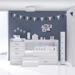 Lit combiné évolutif bébé Sero Joy en bois