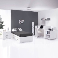 Lit combiné évolutif bébé Sero Joy en bois