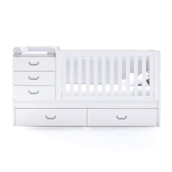 Lit combiné évolutif bébé Sero Joy en bois