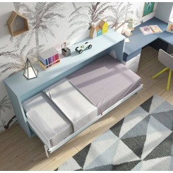 Lit enfant relevable