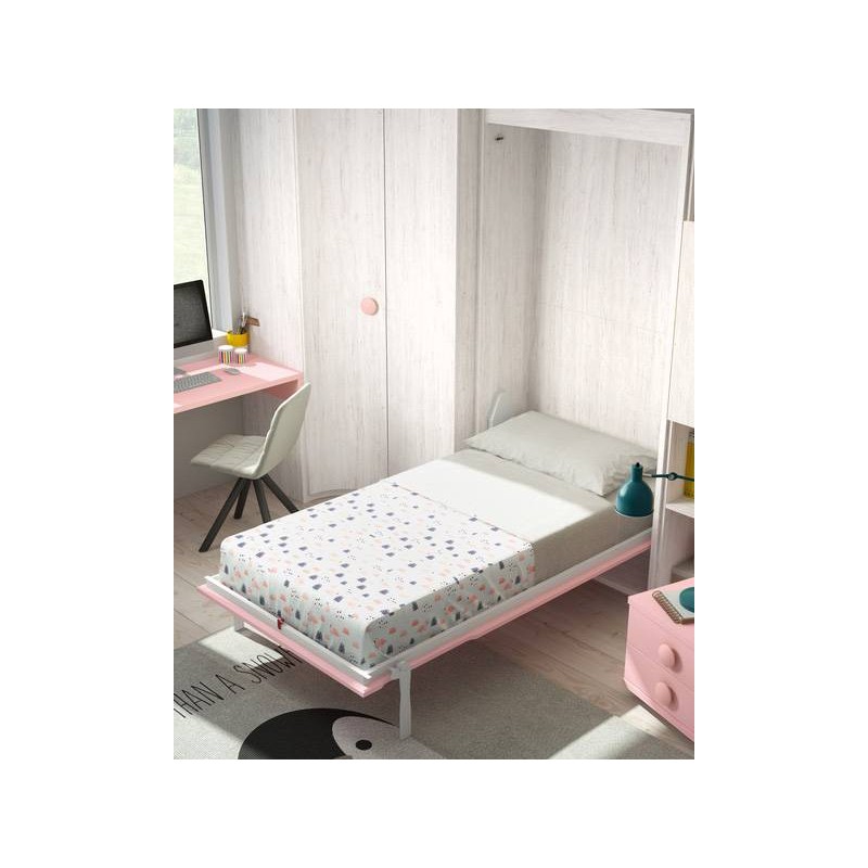 Lit relevable vertical