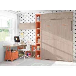 Lit relevable vertical