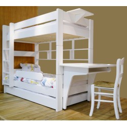 Lits superposés City 166