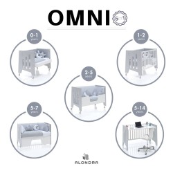 Lit bébé évolutif 5 en 1 Omni