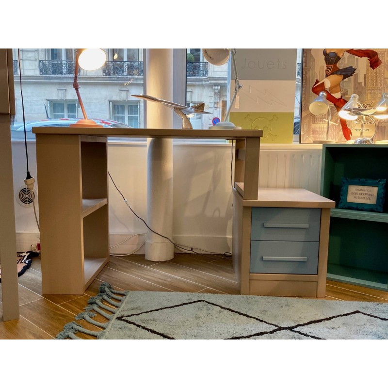 Modèle d'expo : bureau Atlas avec caisson