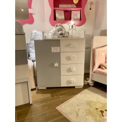 Modèle d'expo : commode Bubble avec plan à langer