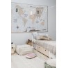 Tapis Mappemonde