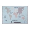 Tapis Mappemonde