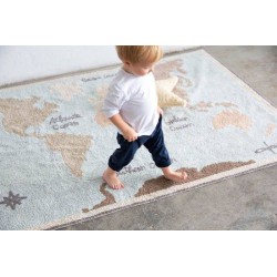 Tapis Mappemonde