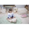 Tapis vert avec coussin Mouton