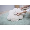 Tapis vert avec coussin Mouton