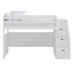 Lit Mezzanine avec Rangement