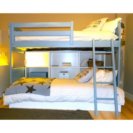 Lit Superposé avec Escalier