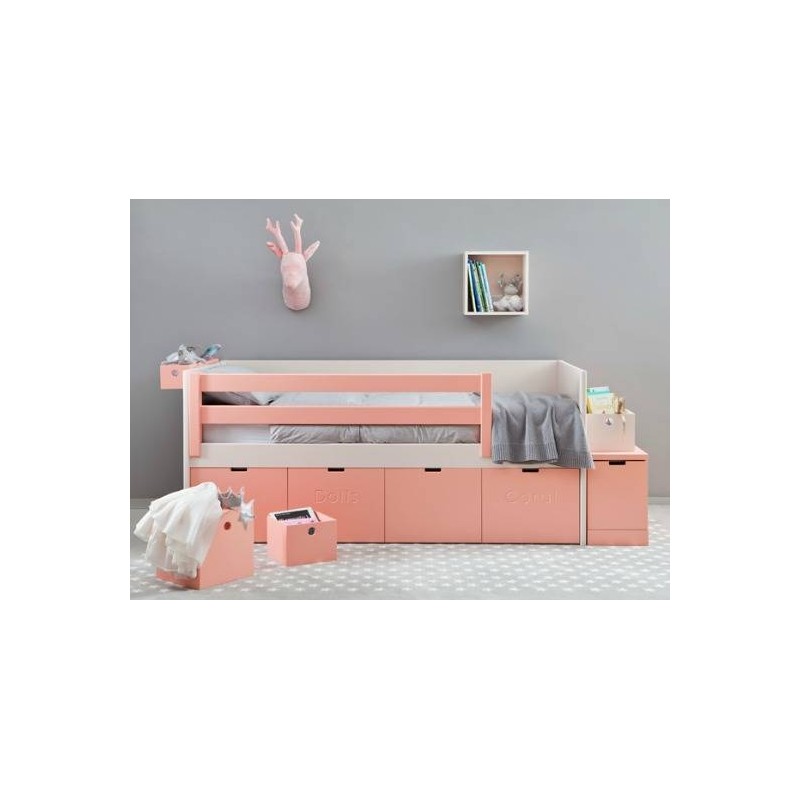 Lit Enfant à jouets avec frise