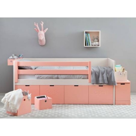 Lit Enfant à jouets avec frise