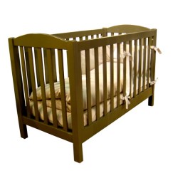 Lit pour bébé à barreaux en bois - Lit Elisa couleur au choix