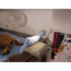 lit mezzanine enfant avec bureau intégré en bois