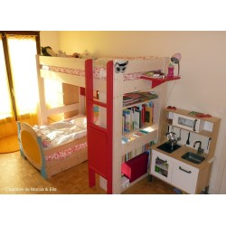 Lit mezzanine pour la chambre de votre enfant - Lit et Meubles adolescent