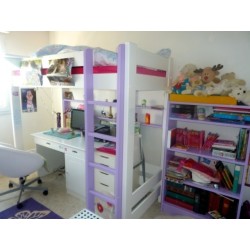 Lit mezzanine pour la chambre de votre enfant - Lit et Meubles adolescent