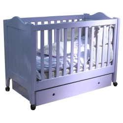 Lit à barreaux pour bébé en bois - Lit Noa