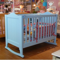 Lit à barreaux pour bébé en bois - Lit Noa