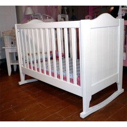 Lit à barreaux pour bébé en bois - Lit Noa