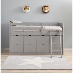 Lit enfant Babel avec grands tiroirs