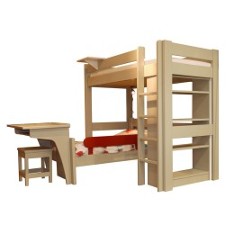 Lit mezzanine pour la chambre de votre enfant - Lit et Meubles adolescent