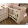 Lit bébé en bois - déco chambre bébé