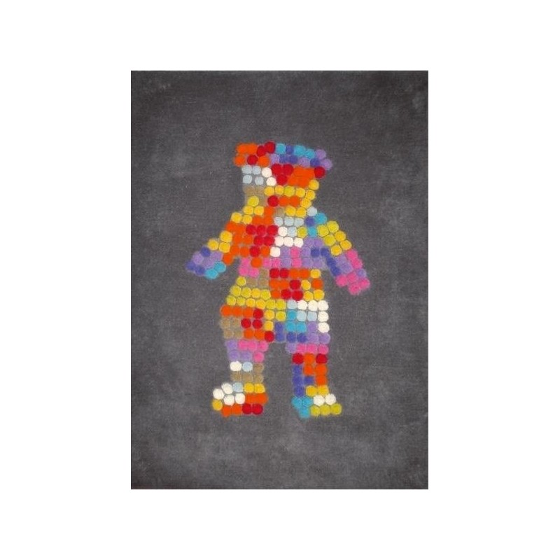 Tapis Ours Pixelisé