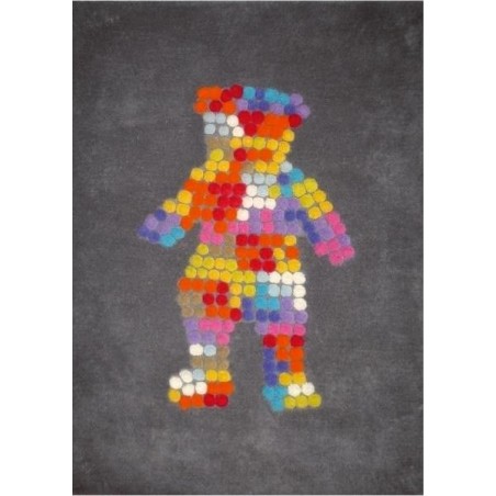 Tapis Ours Pixelisé