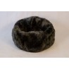 Pouf en peau de mouton