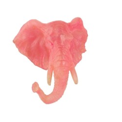 Applique Eléphant Rose
