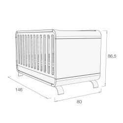 Lit bébé évolutif kurve