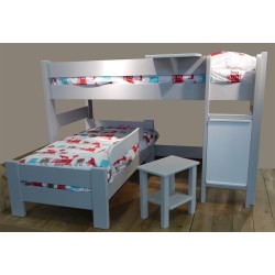 Lit mezzanine pour la chambre de votre enfant - Lit et Meubles adolescent