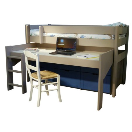 Lit mezzanine pour la chambre de votre enfant - Lit et Meubles adolescent