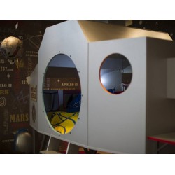 Lit mezzanine Space Shuttle