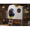 Lit mezzanine Space Shuttle