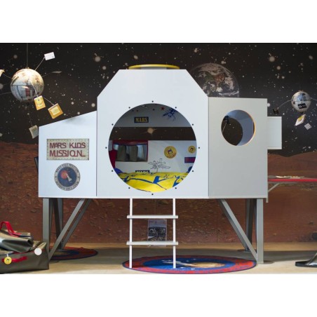 Lit mezzanine Space Shuttle