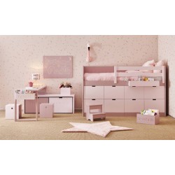 Lit enfant Babel avec grands tiroirs