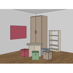 Armoire Alma - 2 portes