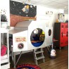 Lit mezzanine Space Shuttle