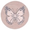 Tapis Rond Papillon
