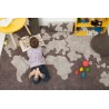 Tapis Mappemonde