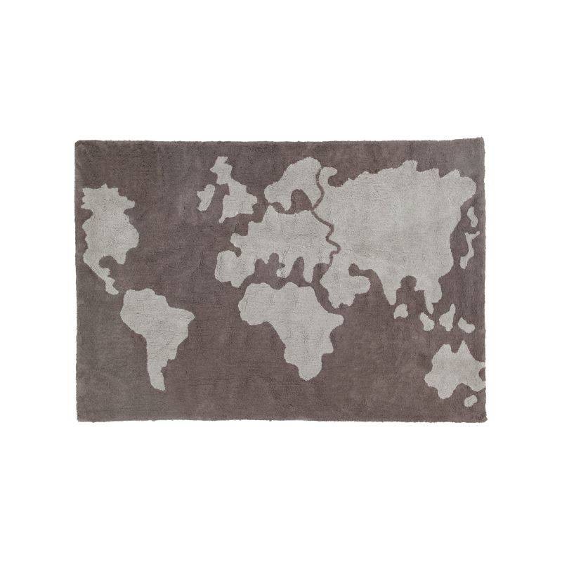 Tapis Mappemonde