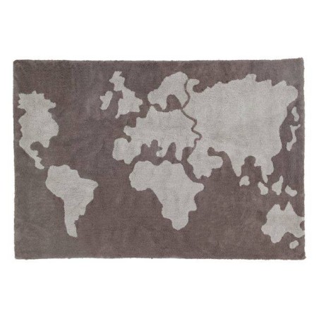 Tapis Mappemonde