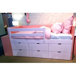 Lit enfant avec 4 grands caissons