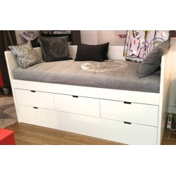 Lit enfant avec 4 grands caissons