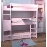 City : Lit superposés enfant triple étage sécurisé