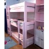 City : Lit superposés enfant triple étage sécurisé